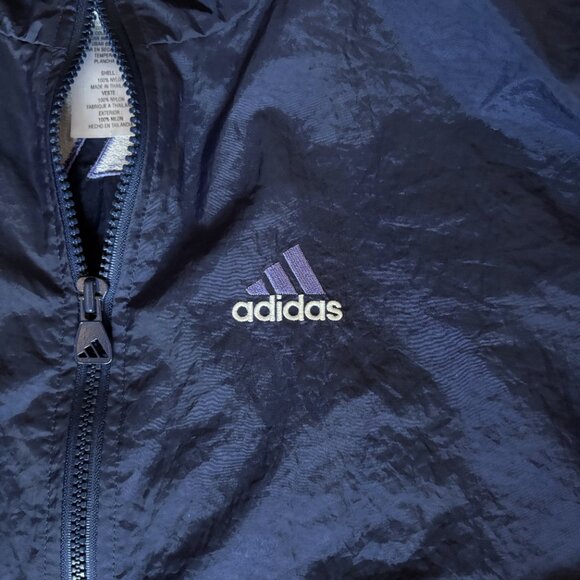 Vintage 90s Adidas‎ Windbreaker Jacket - Picture 2 of 5